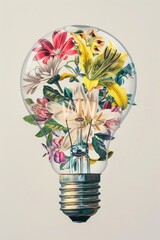 Light bulb lightbulb plant.