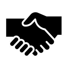 Care icon in glyph style