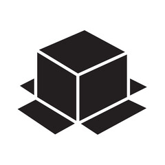 Package icon in glyph style
