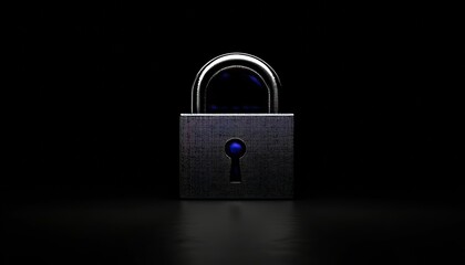 Digital network background featuring security concepts and cyber connection technology