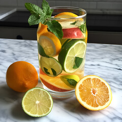 Refreshing Citrus Drink, Citrus Infused Water
Refreshing Lemon Drink
Fresh Lime Beverage
Citrus Fruit Infusion
Orange and Lemon Drink
Refreshing Summer Drink