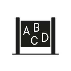 Playground icon in glyph style