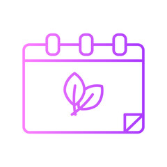 spring gradient icon