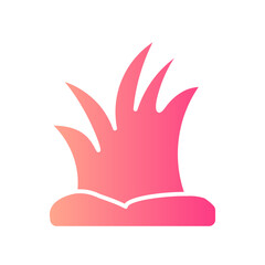 grass gradient icon