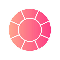 lifebuoy gradient icon