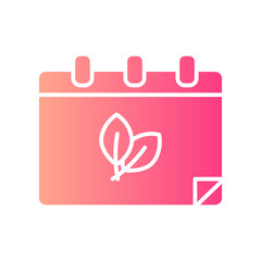 spring gradient icon