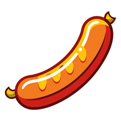 sausage icon design