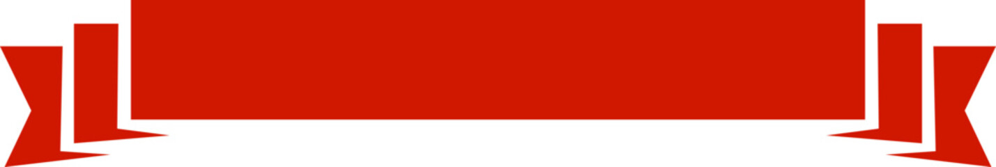 Ribbon banner bow colorful icon. Decoration line vector isolated on transparent background. Element symbol for award, gift, flag, frame, poster, promotion, art, modern and more