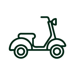 scooter icon design