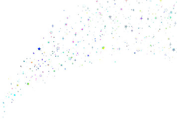 背景素材_ホログラム_星