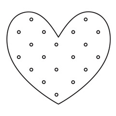 This is a set of transparent background heart illustrations with various patterns, suitable for creative projects, scrapbooking, or card designs. It reflects a minimalist and decorative style.