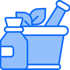 Obraz premium Naturopathy Icon