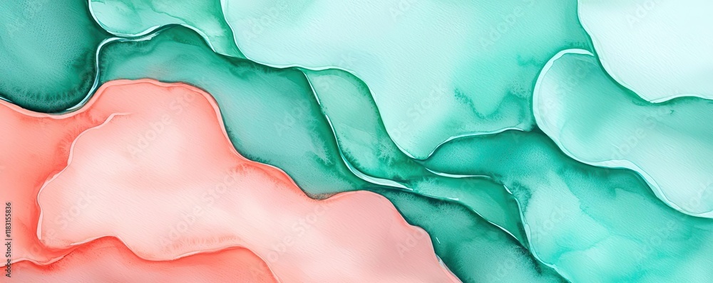 Poster watercolor abstract background concept. abstract watercolor background with vibrant colors blending 