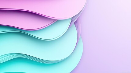 Layer abstract background concept. Colorful abstract layers of paper creating a soothing and modern design.