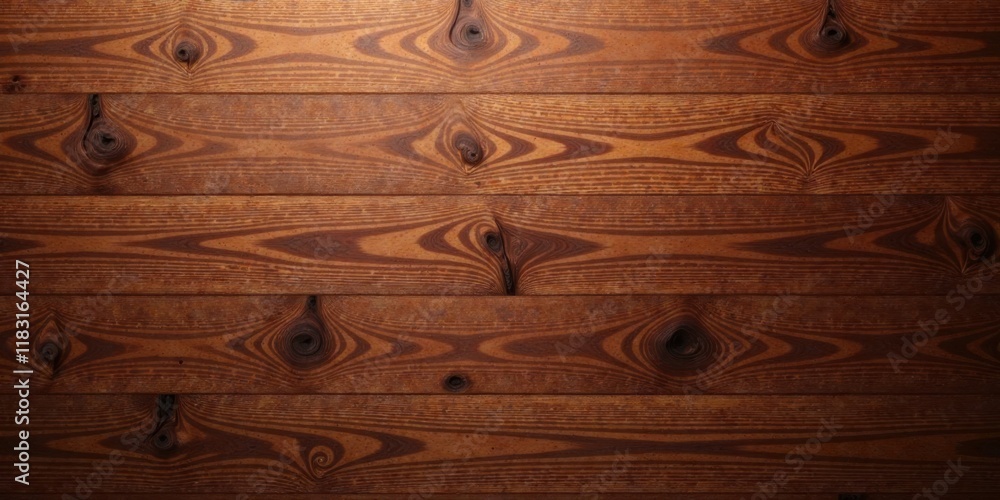 Poster richly textured dark wood plank background with visible grain patterns and knots