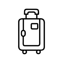 suitcase luggage icon design