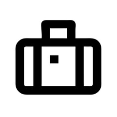 suitcase luggage icon design