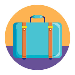 suitcase luggage icon design