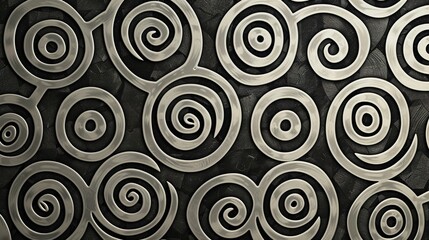 spiral seamless pattern wallpaper