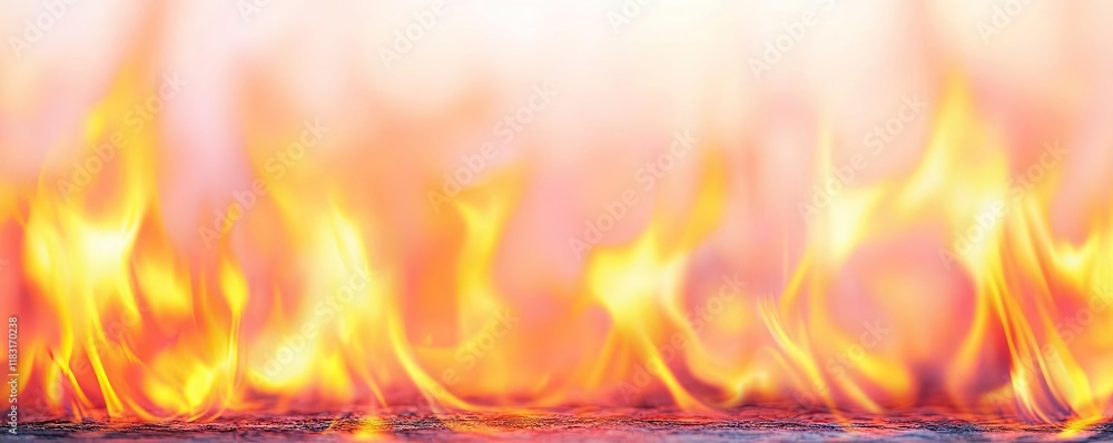 Poster fire abstract background concept. vivid flames dancing upward, showcasing vibrant colors and dynamic