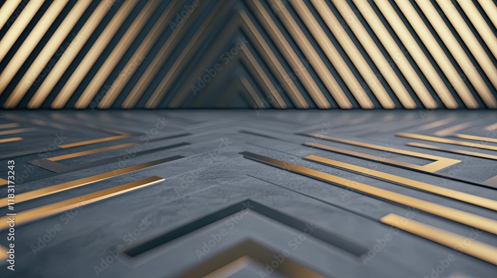 Poster Floor abstract background concept. Stylish geometric patterns with a modern aesthetic for creative projects.