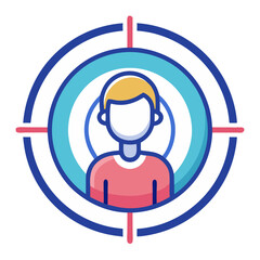 target consumer icon design