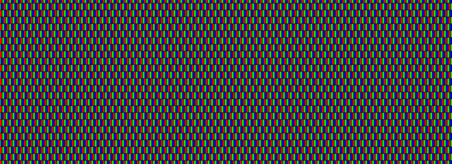 Seamless RGB pixel pattern. Repeating LED screen background. LCD display dots wallpaper. Red Green Blue pixels monitor texture. Repeated crt display backdrop. Vector