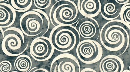 spiral seamless pattern wallpaper