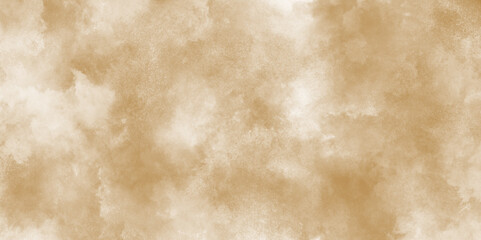 Old paper texture with stains and scratches, Hand painted abstract cloud texture, Paint leaks and ombre effects orange or brown watercolor, watercolor background textures with clouds and stains.