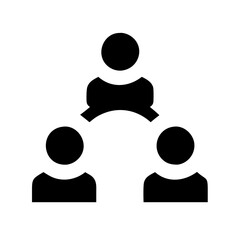 team concept icon design