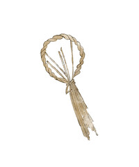 しめ縄のイラスト