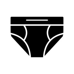 brief underwear icon vector design template