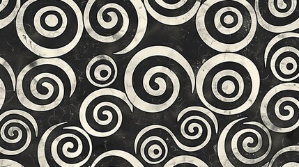 spiral seamless pattern wallpaper