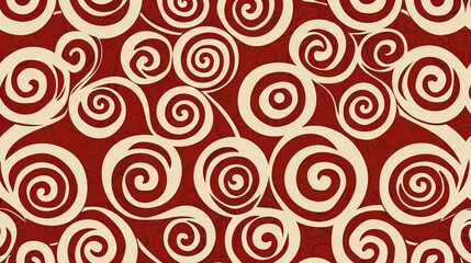spiral seamless pattern wallpaper