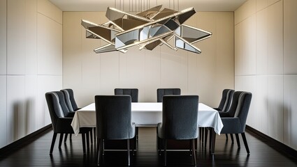 office room with  table and chairs