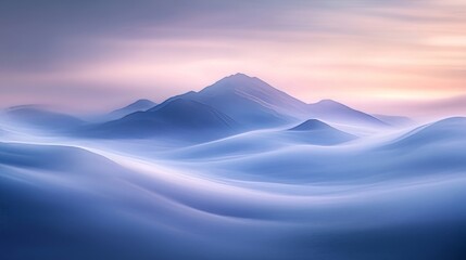 Fototapeta premium winter mountain landscape