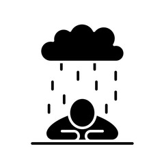 Depress icon in glyph style