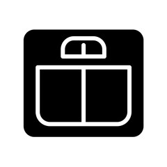 Scale icon in glyph style