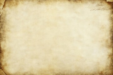 Obraz premium Old faded beige paper background texture historical.