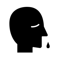 Snot icon in glyph style