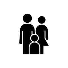 Family icon in glyph style