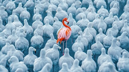 One Unique Bird Among Many