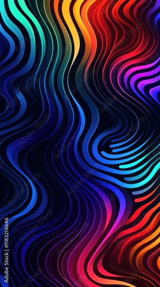 Poster galaxy abstract graphics pattern.