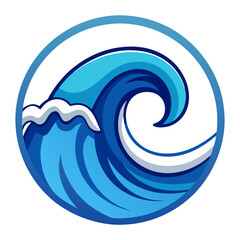 wave icon design
