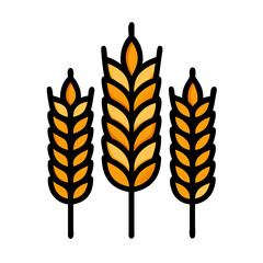 wheat icon design