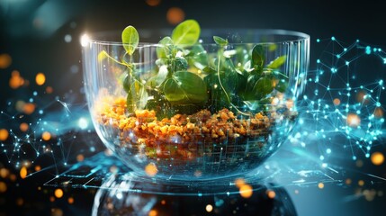 A cutting-edge and visionary concept for trending cuisines and superfoods, showcasing state-of-the-art designs.
