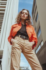 A gen z fashion and style showcasing real-world scenarios