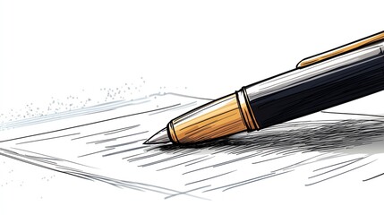 a 2D cartoon illustration of a business strategy board with sticky notes, planning and organizing, white background--ar 16:9