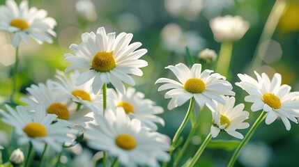 daisy seamless pattern wallpaper