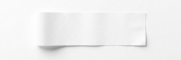 Isolated silver paper clip on white background, object, closeup